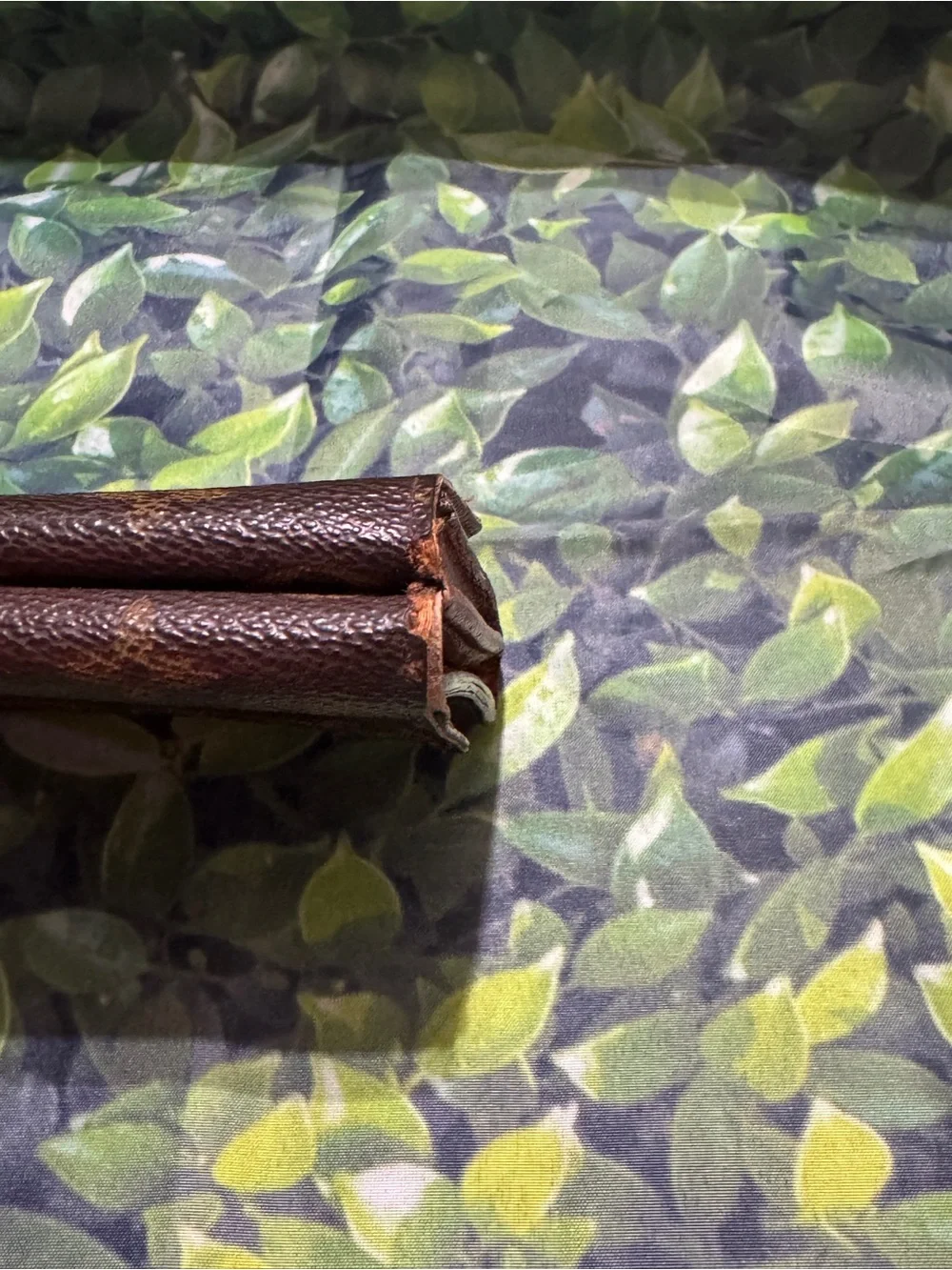 Louis Vuitton Brown Monogram Compact Wallet with Snap